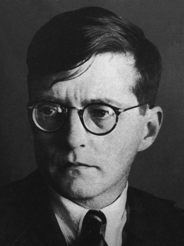 Portrait de Dimitri CHOSTAKOVITCH